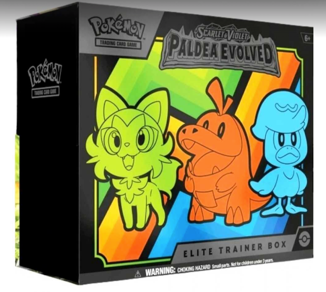 Pokemon Scarlet & Violet 2: Paldea Evolved Elite Trainer Box
